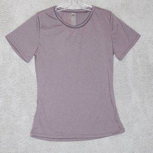 Nicole Miller Womens Pullover Top Shirt‎ Gray Short Sleeve Scoop Neck M New